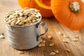 Pumpkin seeds to cleanse the body of parasites
