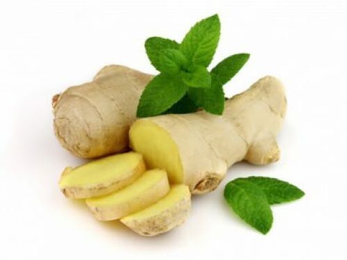 Ginger against parasites in the human body